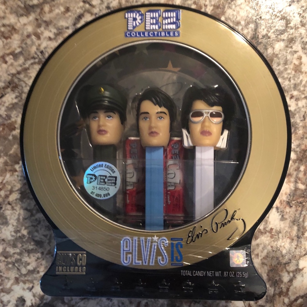 Brand New Elvis Presley Pez Dispensers